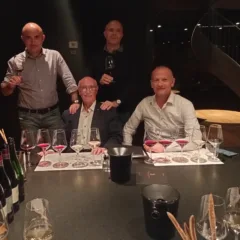 Con Carlo, Giorgio e Biagio