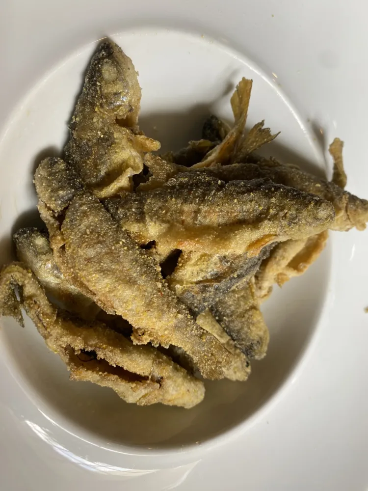 Doro - trotine del Brenta fritte