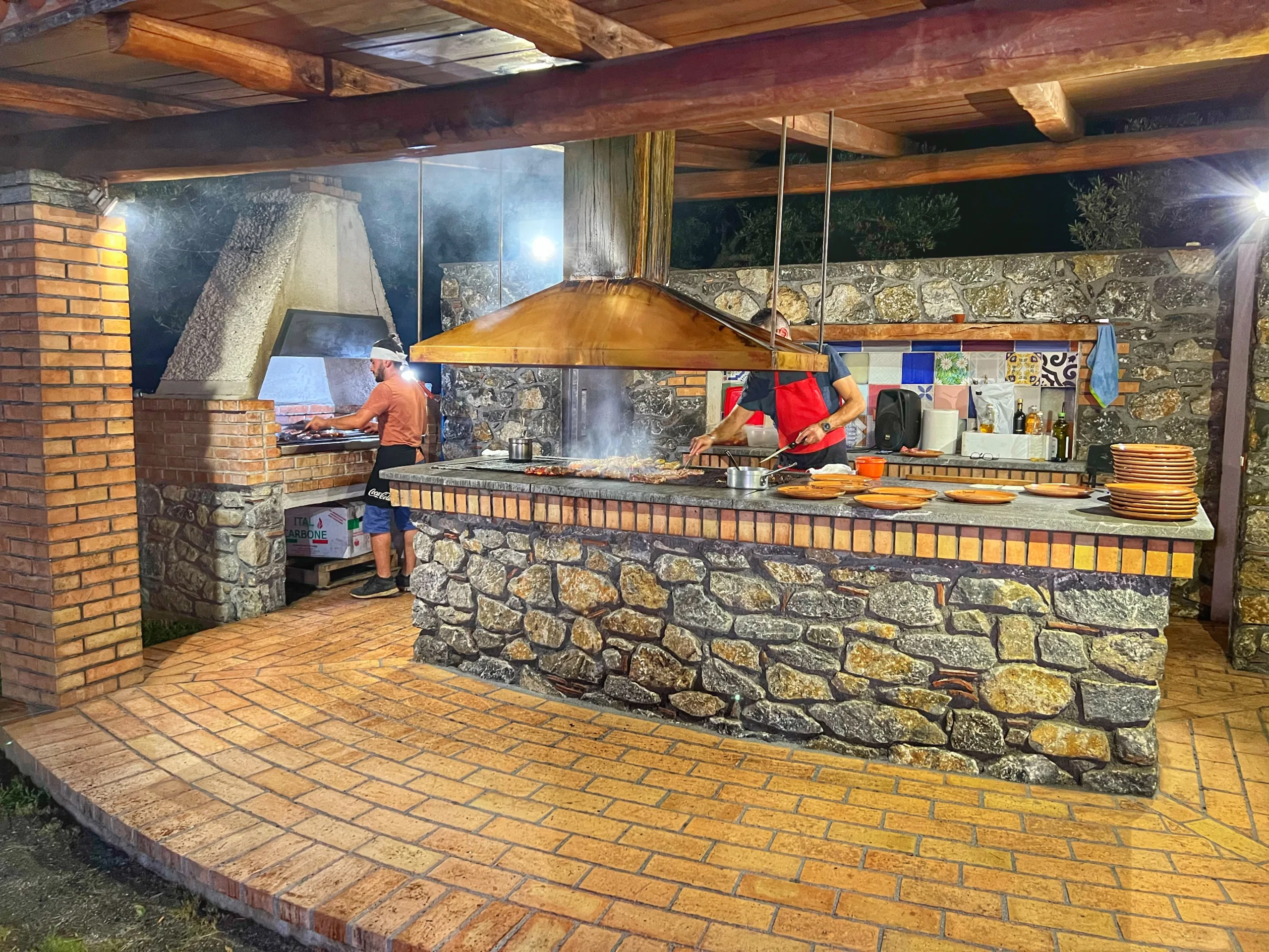 La griglia a vista della Quercia di San Nicola Arcella