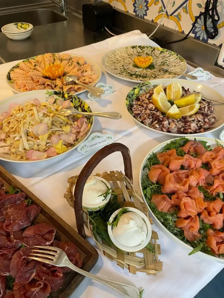 Il buffet da Paolino