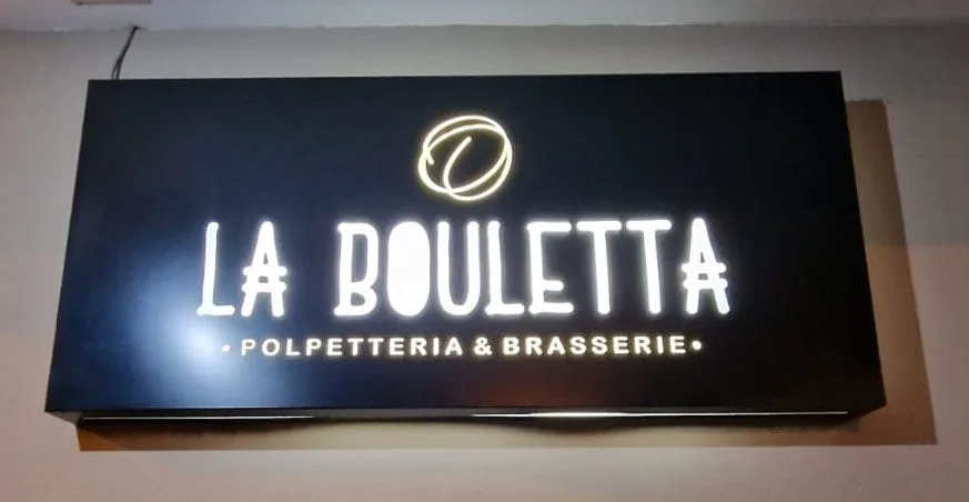 La Bouletta - Insegna esterna