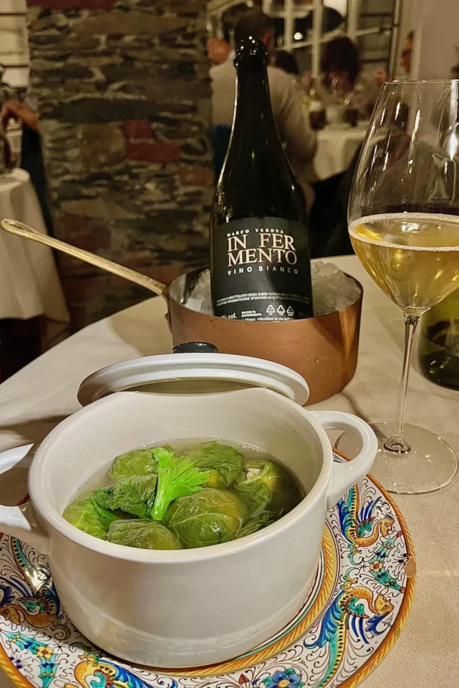 La brinca - Lattughe ripiene in brodo