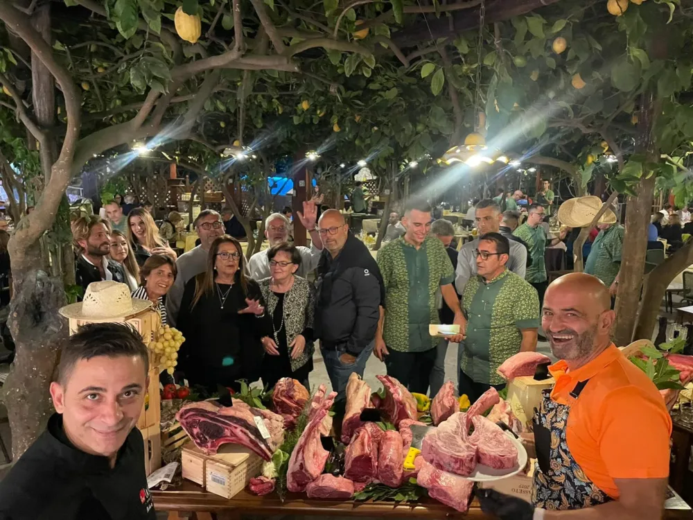 La limonaia da Paolino per evento con Io sono la chianina Capri