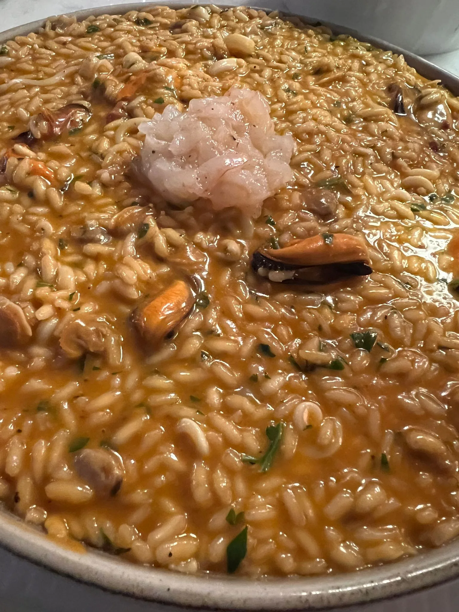 Come si fa il risotto alla pescatora. Ricetta di Marco Scognamiglio