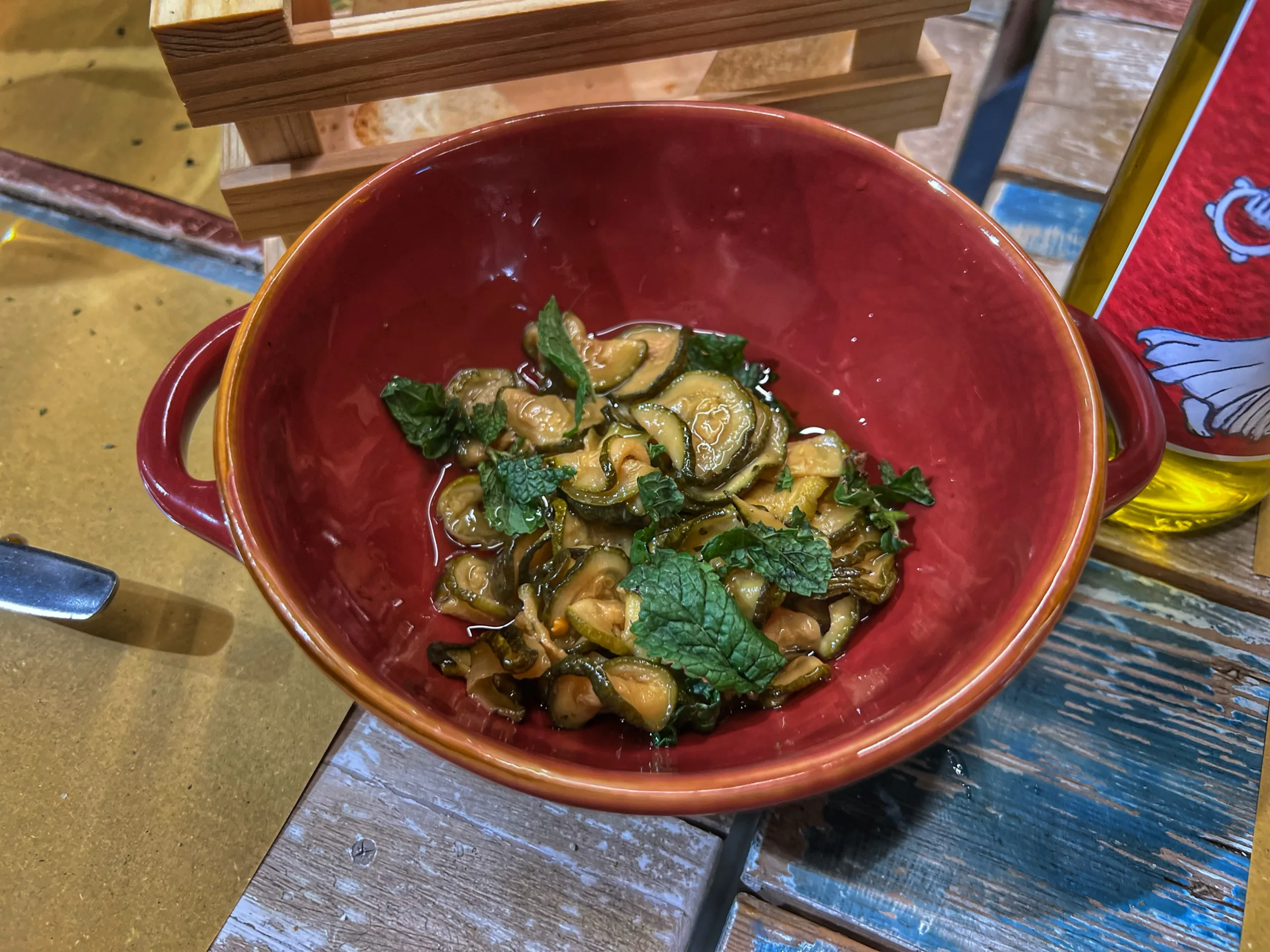Le zucchine dell'azienda agricola Tommasini