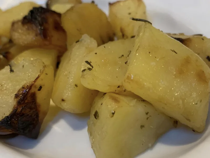 Osteria da Valentino, patate al forno