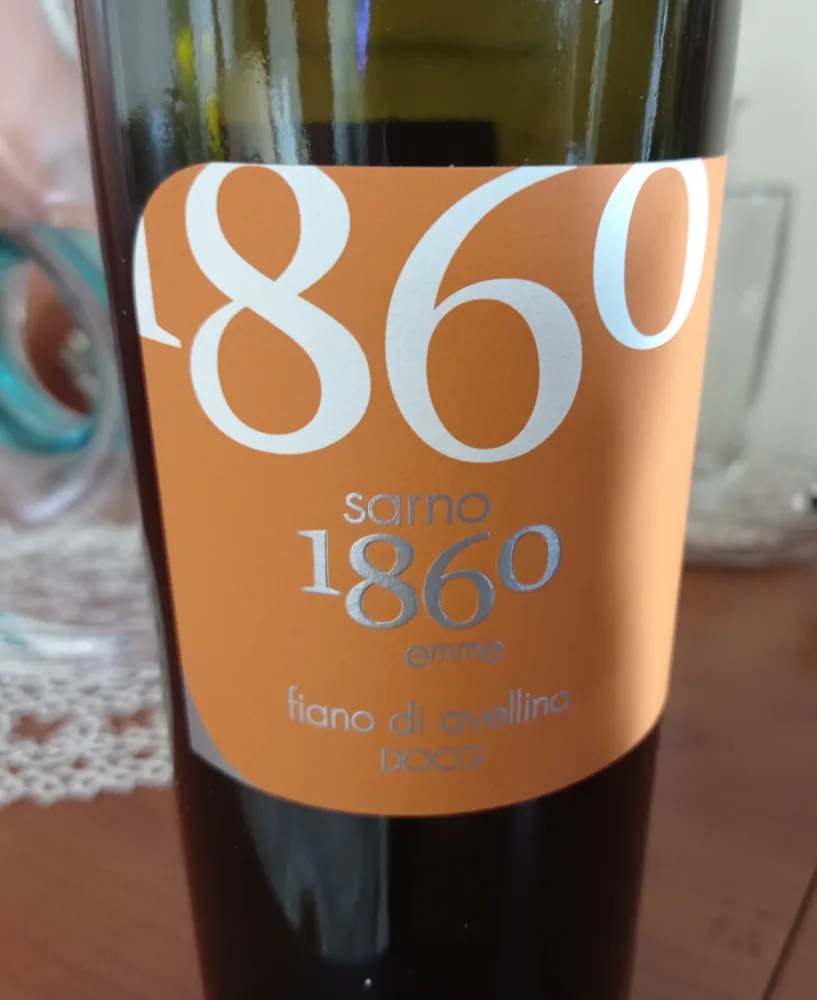 1860 emme Fiano di Avelluno Docg 2021 Tenuta Sarno