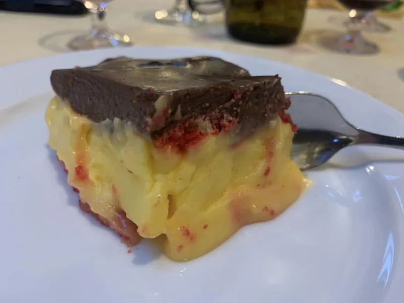 Osteria da Valentino, zuppa inglese