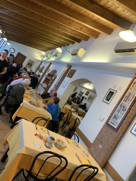 Osteria da Valentino, la sala