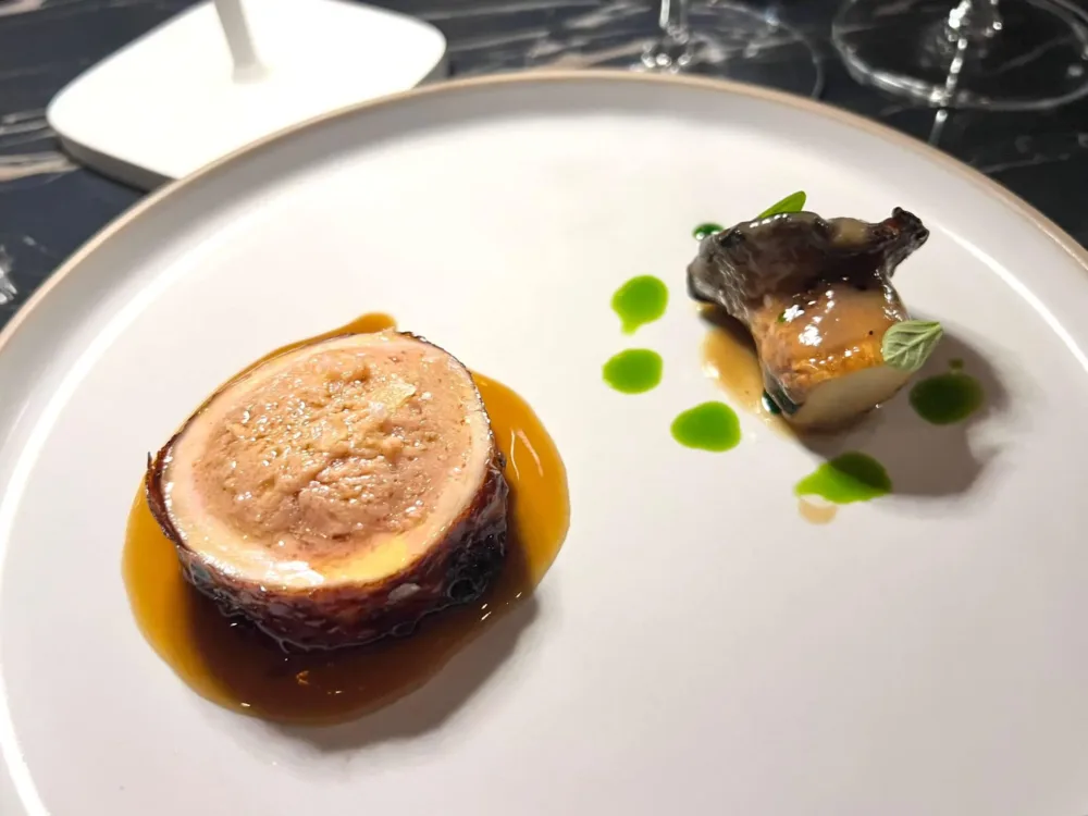 Veritas Restaurant - pollo e fungo cardoncello