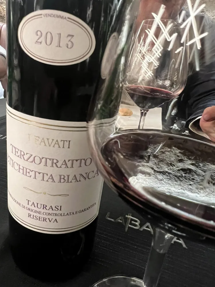 Taurasi Riserva Terziotratto Etichetta bianca 2013, I Favati