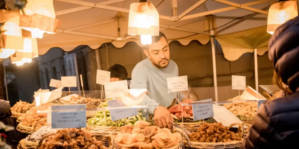 Gli stand della Festa di Vignanello