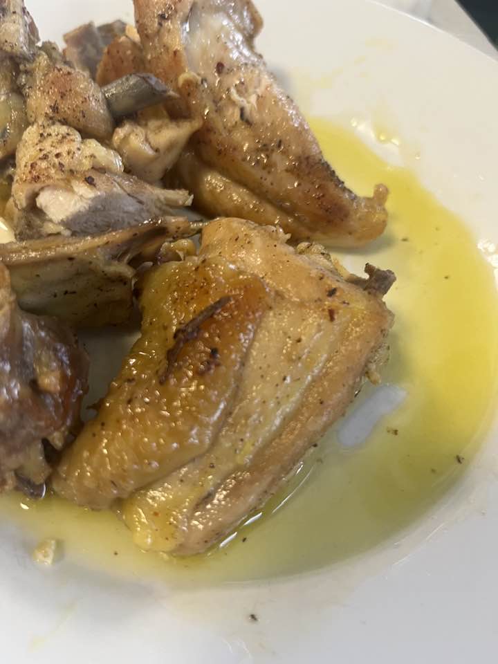 La ‘Mbriachella - il pollo