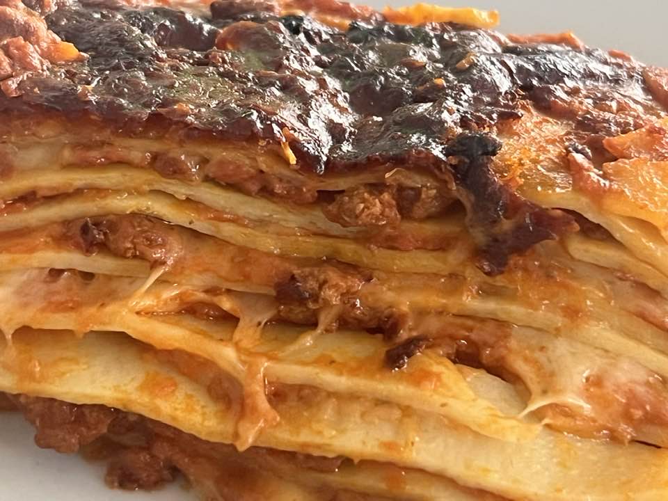 La ‘Mbriachella - la lasagna