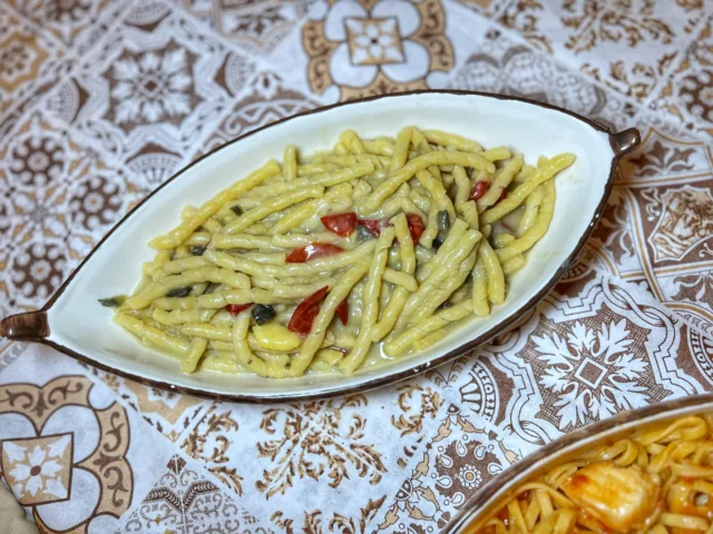 La pasta con vegetale cilentano, Al Vicoletto