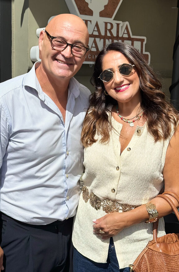 Ostaria Pignatelli, Ornella e Giulio il maitre