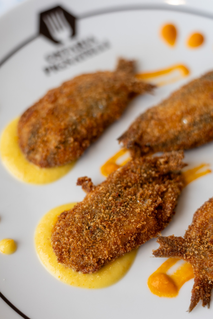 Ostaria Pignatelli, le alici fritte