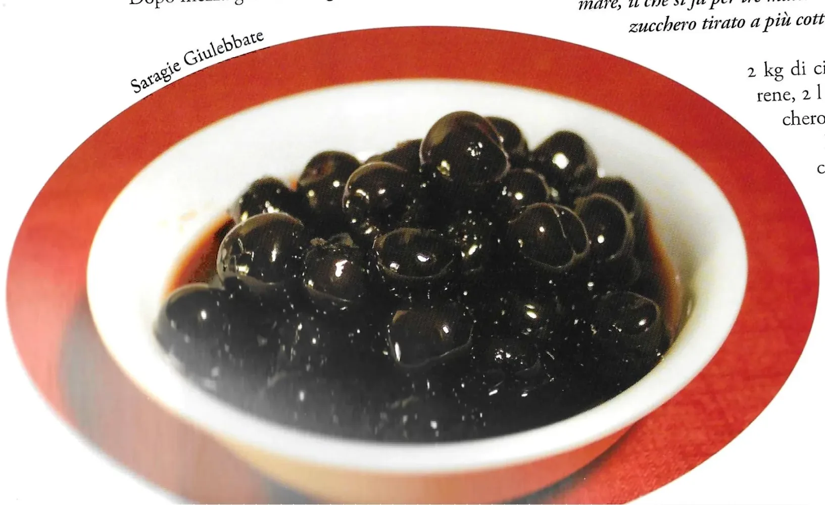 Saragie Giulebbate - Dal libro A tavola con l'Imperatore - Miraggi Edizioni