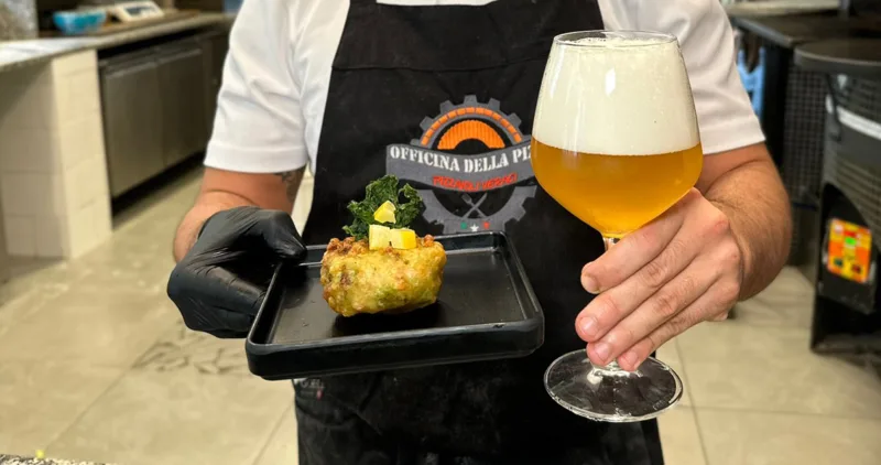 Frittatina Broccoli e Salsiccia di Mare di Mario Severino