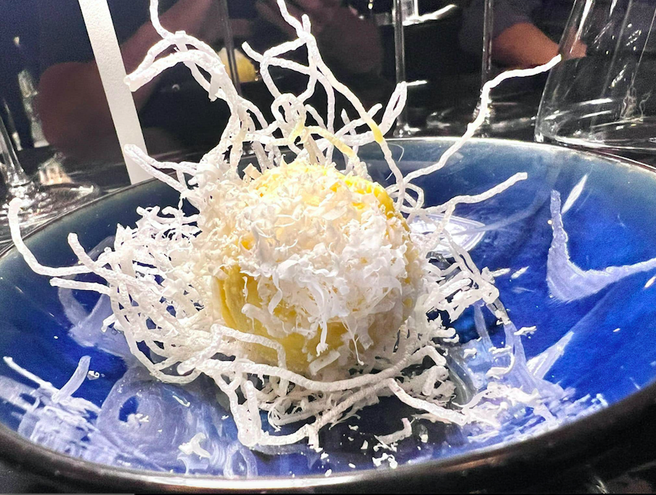 Veritas Restaurant - Predessert - riso allo zafferano