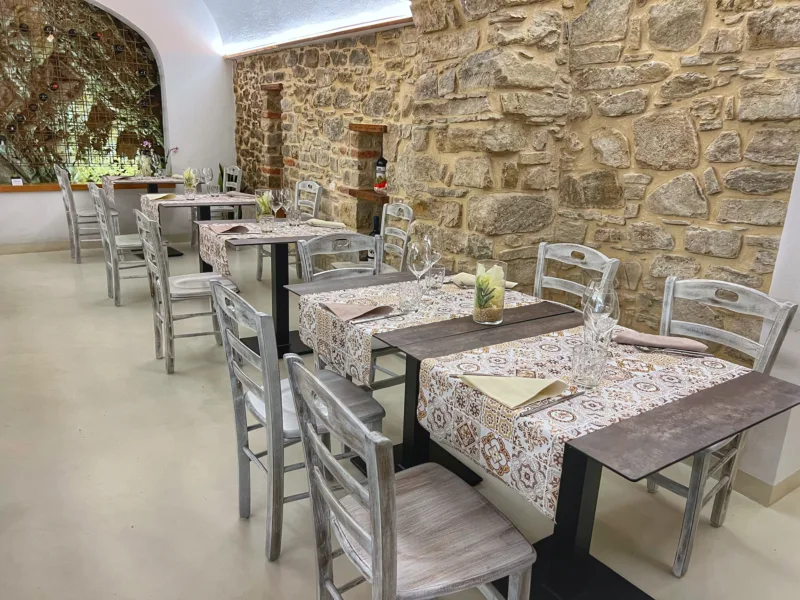 Sala interna, Al Vicoletto. Castellabate, Cilento