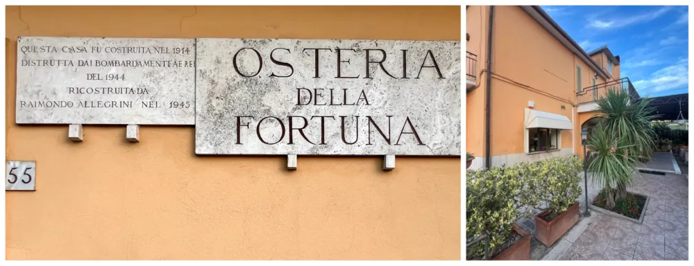 trattoria della fortuna - esterno