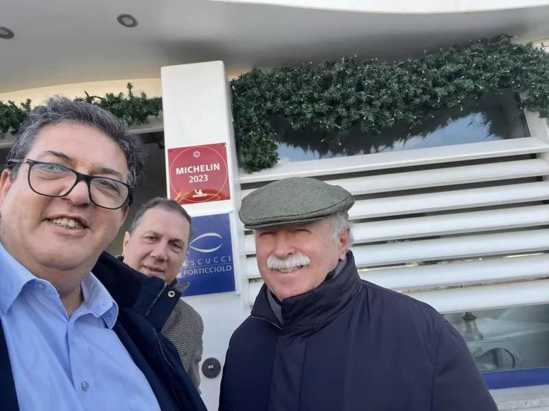 Con Maurizio Cortese e Guido Barendson