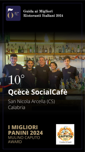 10. Qcècè SocialCafè - San Nicola Arcella (CS), Calabria