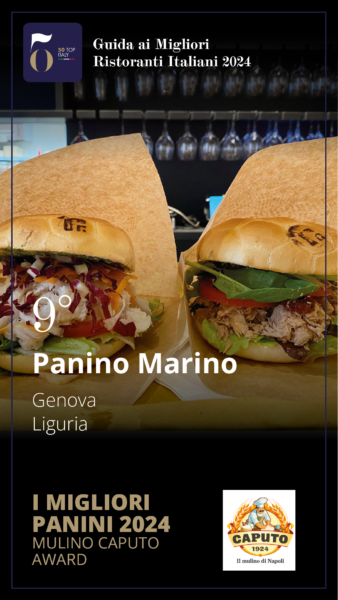 9. Panino Marino – Genova, Liguria