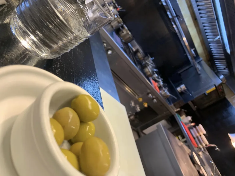 Capet Restaurant, le olive per cominciare
