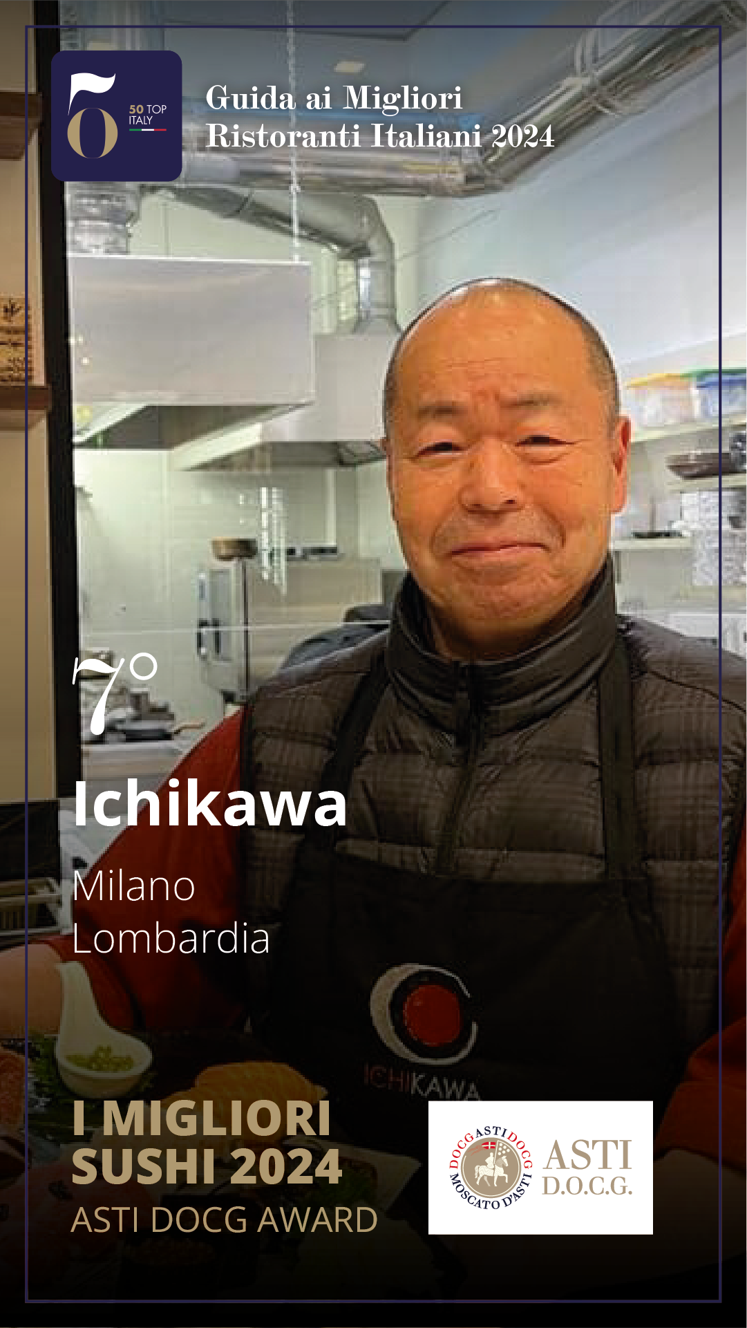 7. Ichikawa – Milano, Lombardia