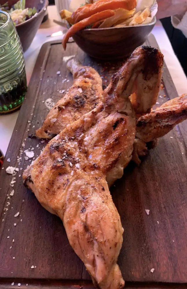 La Selva Barcellona, il pollo alla brace
