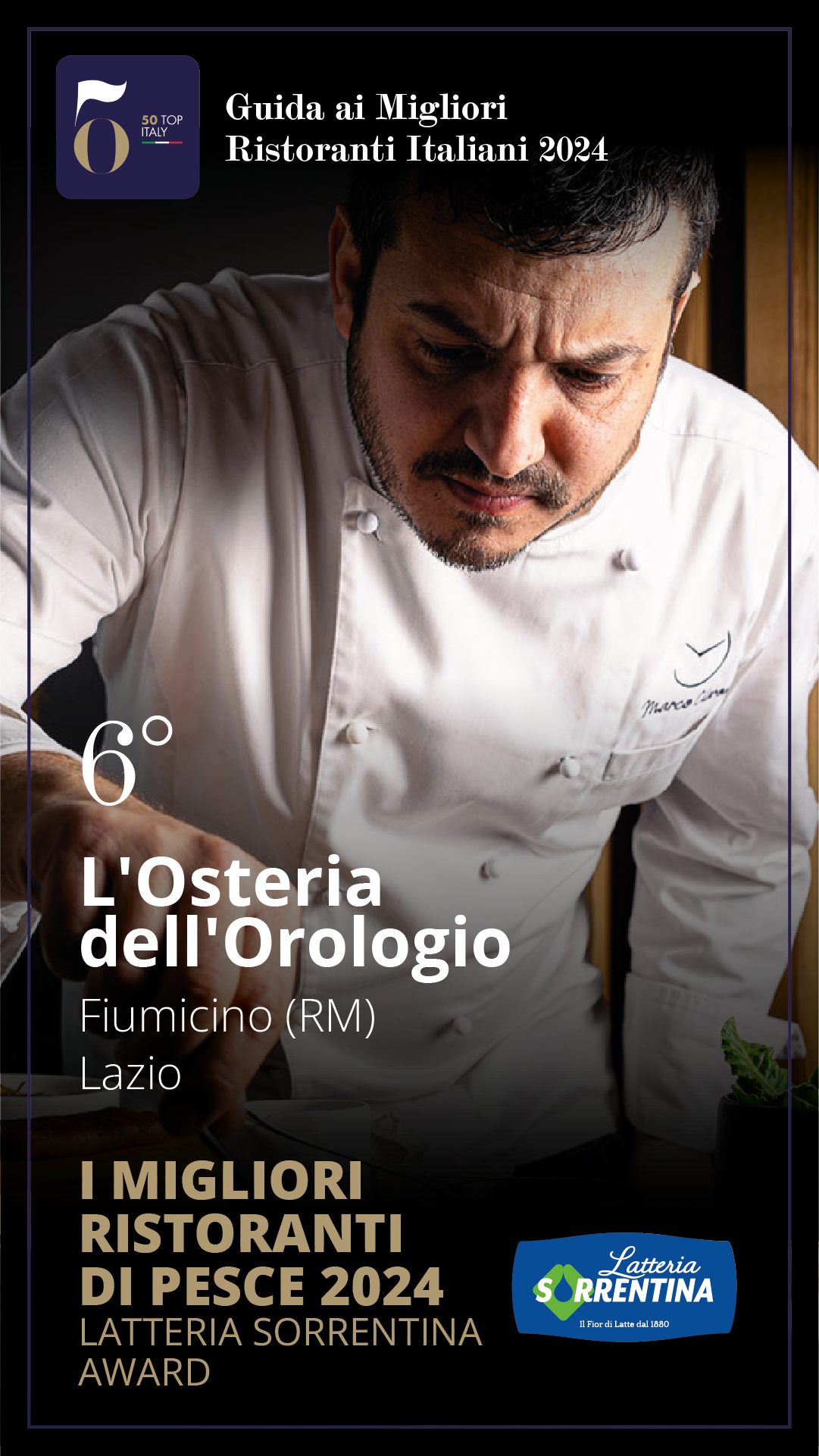 6. L'Osteria dell'Orologio - Fiumicino (RM), Lazio