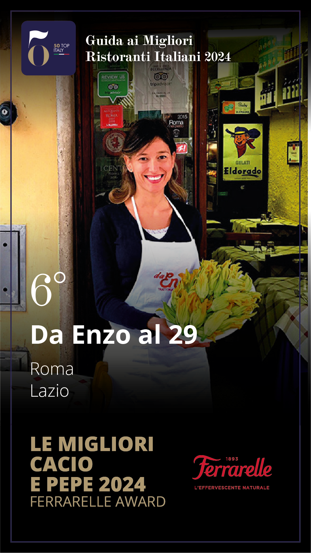 6. Da Enzo al 29 – Roma, Lazio