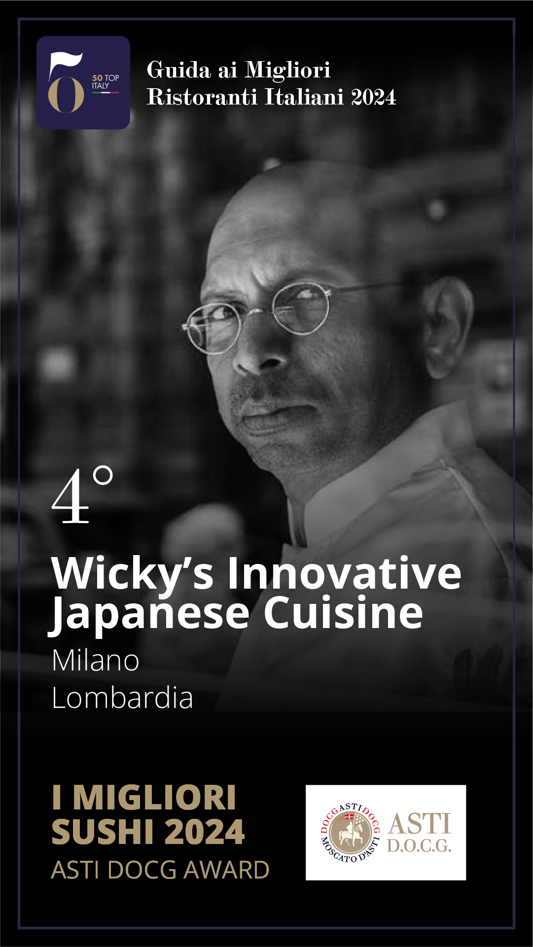 4. Wicky’s Innovative Japanese Cuisine – Milano, Lombardia