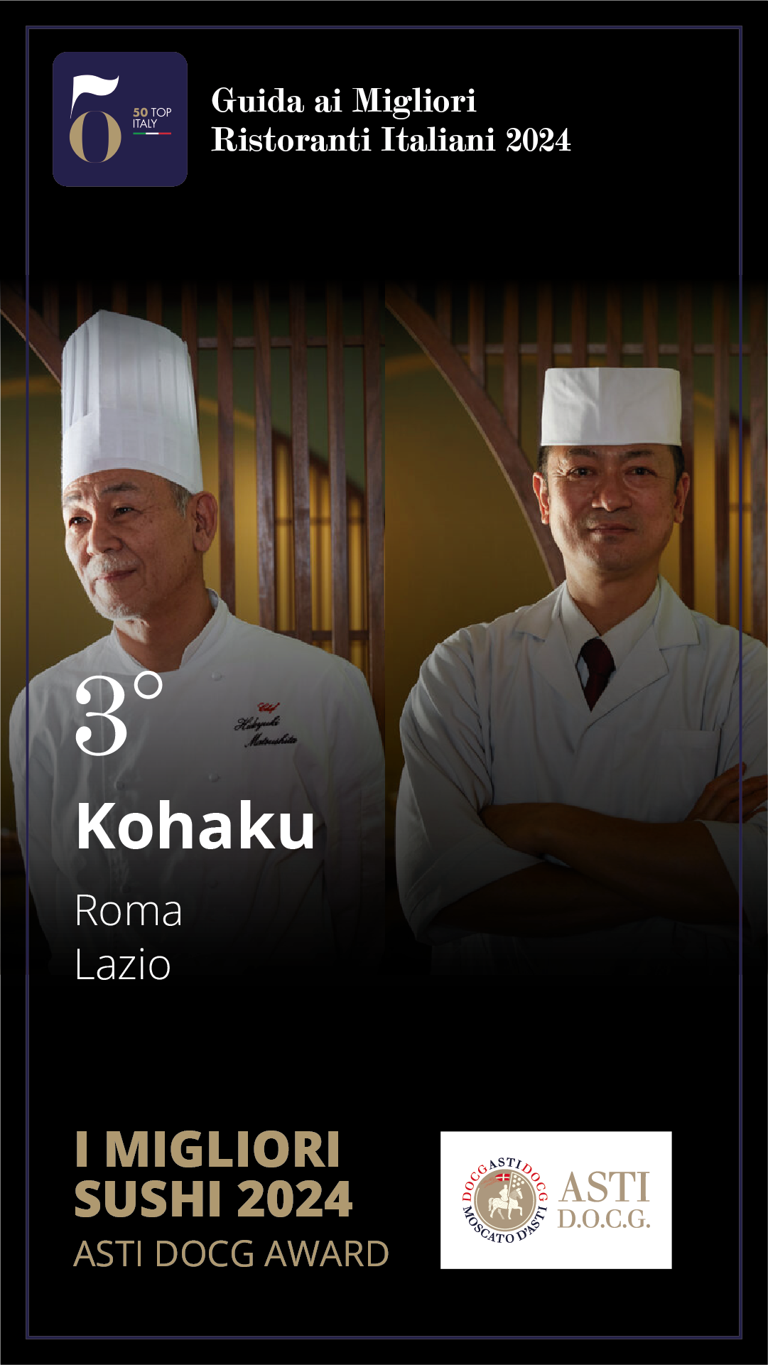 3. Kohaku – Roma, Lazio