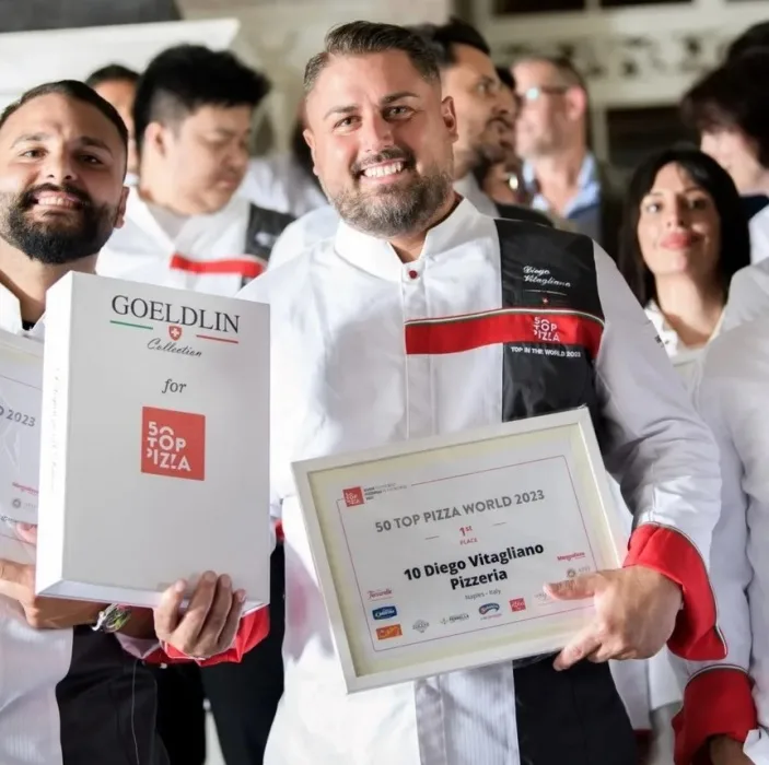 Diego Vitagliano al 50 Top Pizza World 2023
