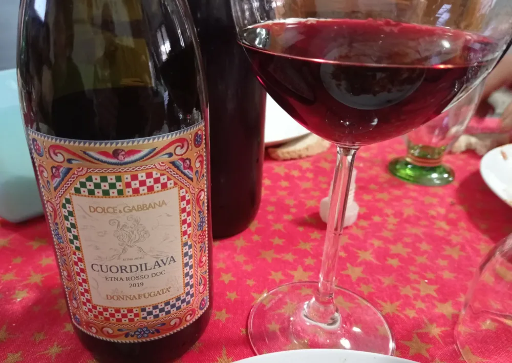 Dolce & Gabbana Cuordilava Etna Rosso Doc 2019 Donnafugata