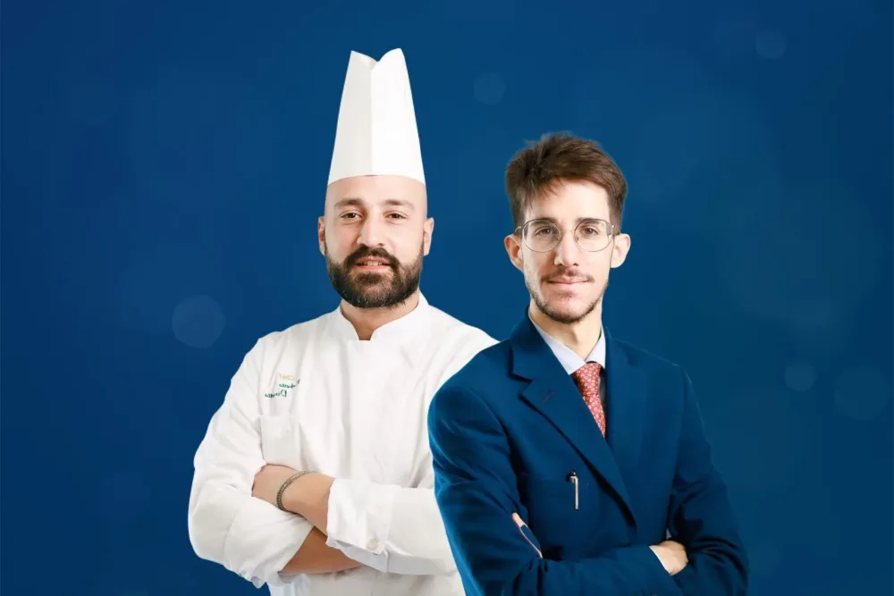 Roberto Pisciotta (Chef) - Gianlcua Torres (Patron)