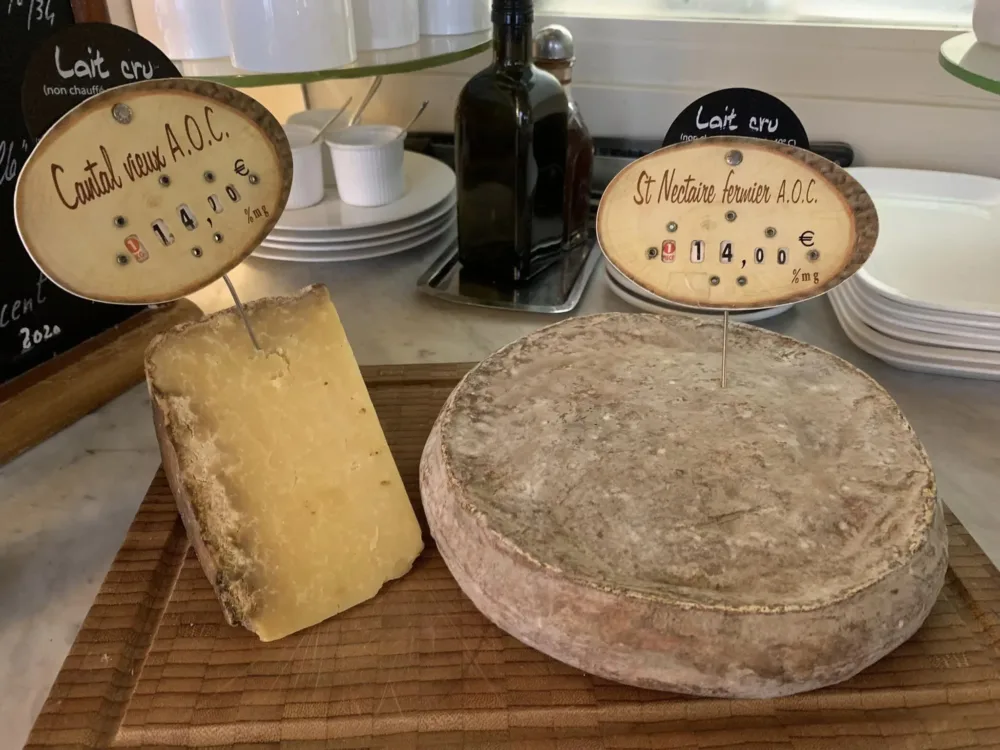L'Assiette a Parigi, i formaggi