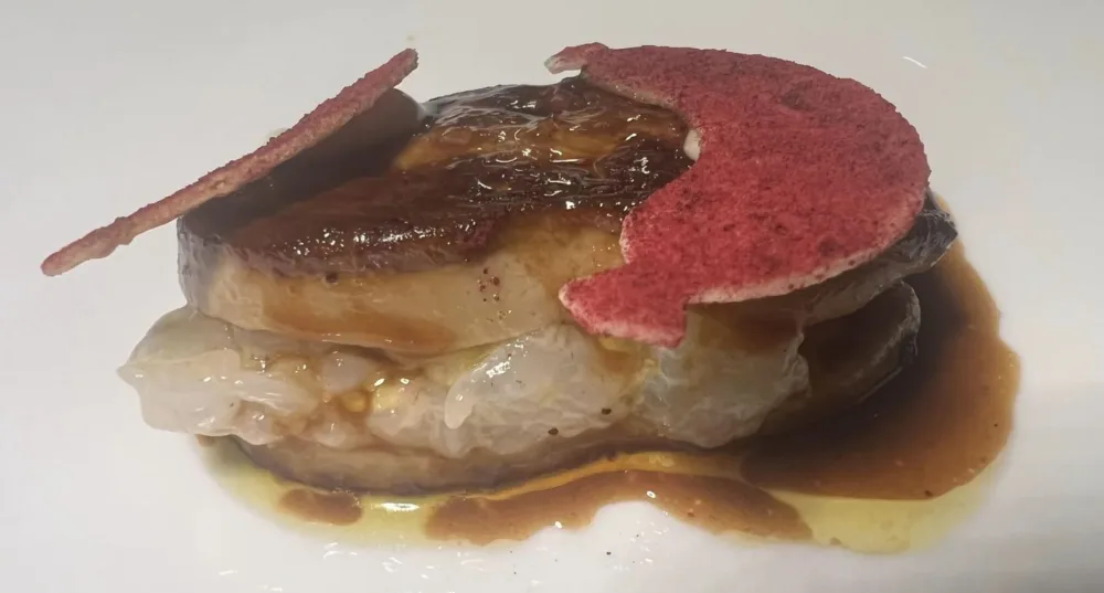 Autem - Foie gras e gamberi