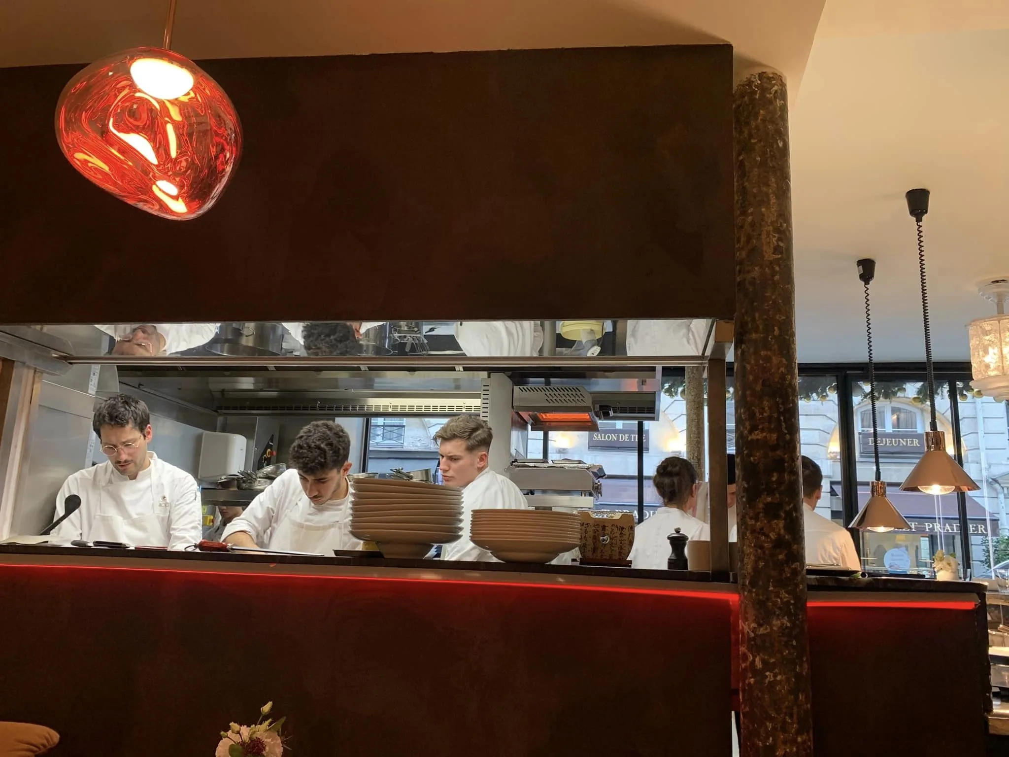 Hémicycle a Parigi, la cucina