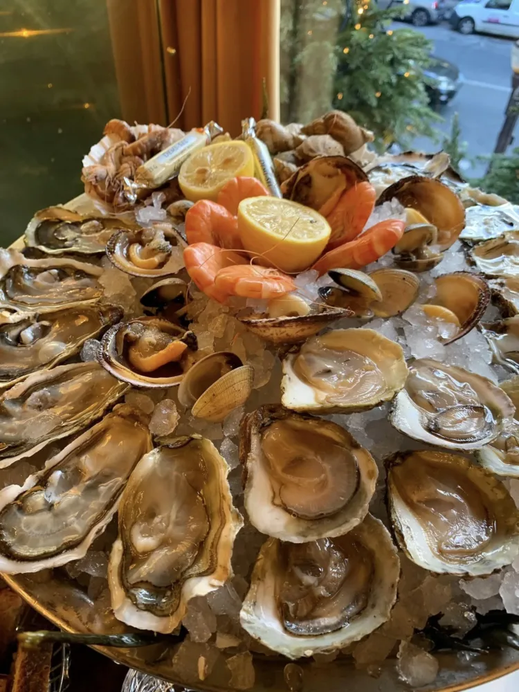 Le Grand Café Capucines, Grand Plateau di mare