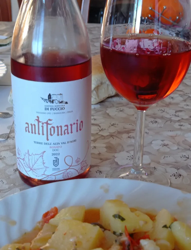 Antifonario Rosato Alta Valle d'Agri Doc 2022 Di Fuccio