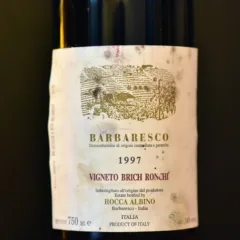 Barbaresco Vigneto Brich Ronchi 1997 Rocca Albino