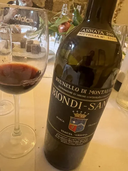 Il Brunello di Franco Biondi Santi