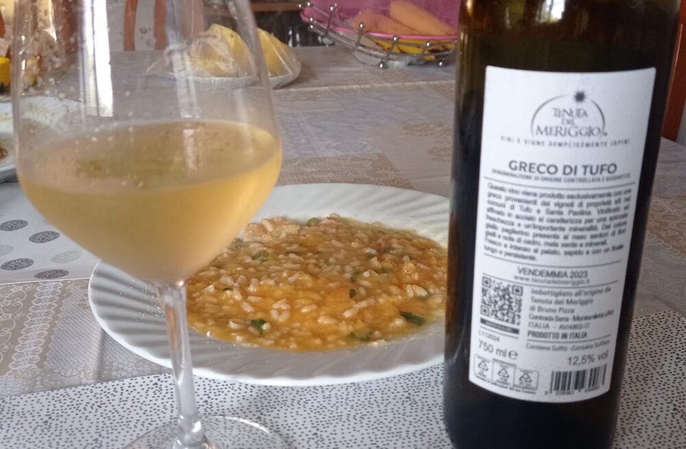 Controetichetta Greco di Tufo Docg 2023 Tenuta del Meriggio