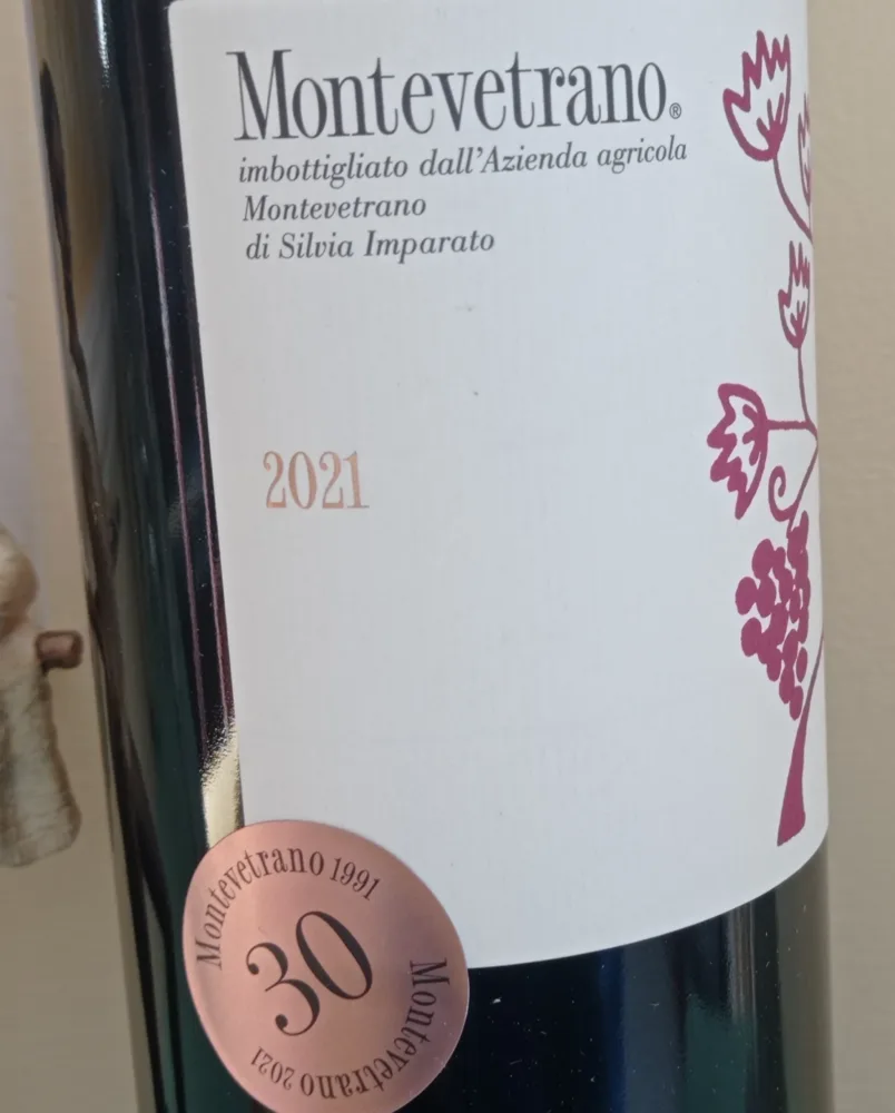 Montevetrano Colli di Salerno rosso Igt 2021