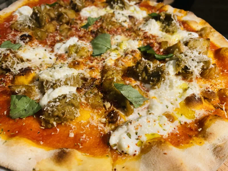 Pizza dei Signori - Melanzane e bufala