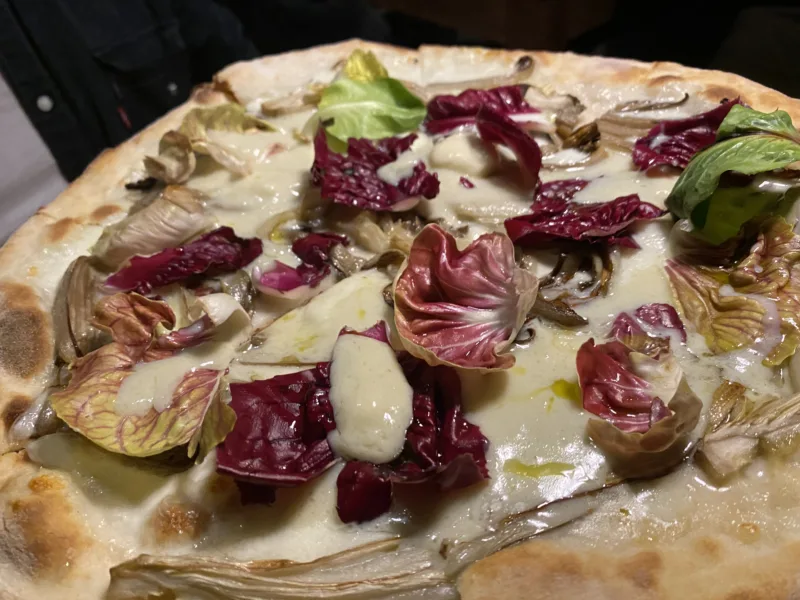 Pizza dei Signori - Radicchio e gorgonzola